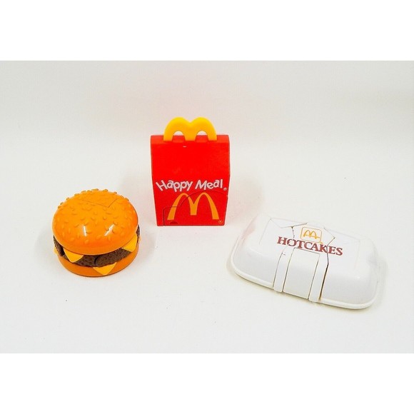 McDonalds Happy Meal Changeables Food Transformers 1990 Lot of 3 Toys - Picture 6 of 8
